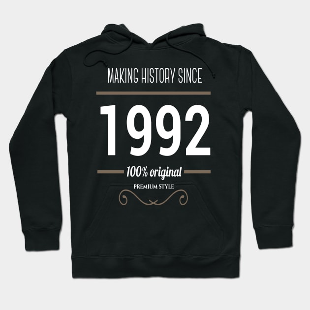 FAther (2) Making history since 1992 Hoodie by HoangNgoc